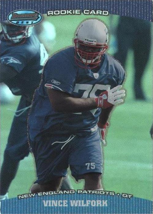 2004 Bowman's Best Vince Wilfork #87