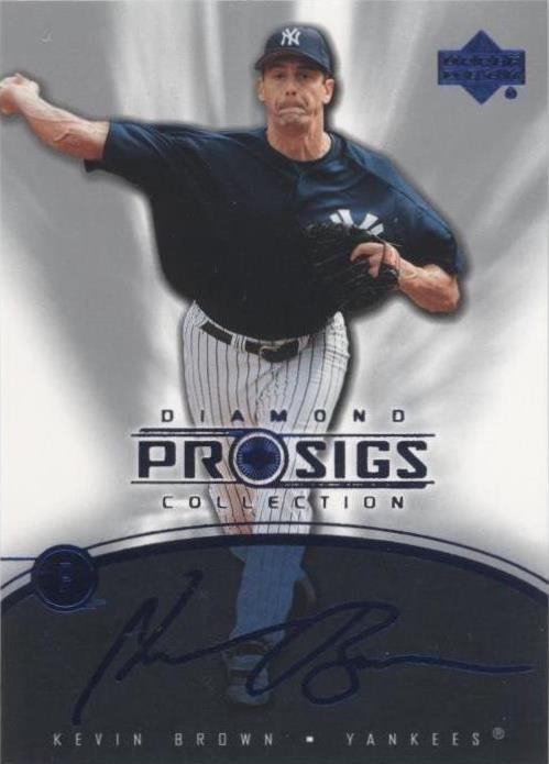 2004 Upper Deck Diamond Collection Pro Sigs - Kevin Brown #14