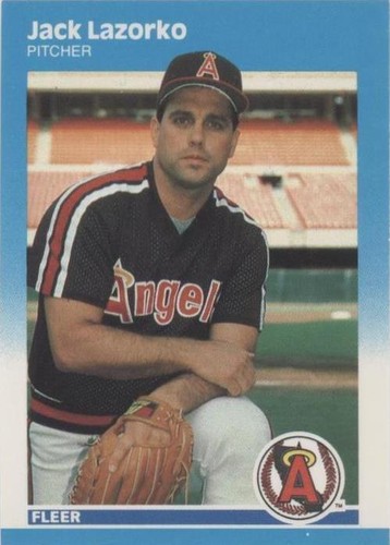 1987 Fleer Update - Jack Lazorko #U-61