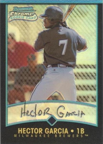 2001 Bowman Chrome - Hector Garcia #135