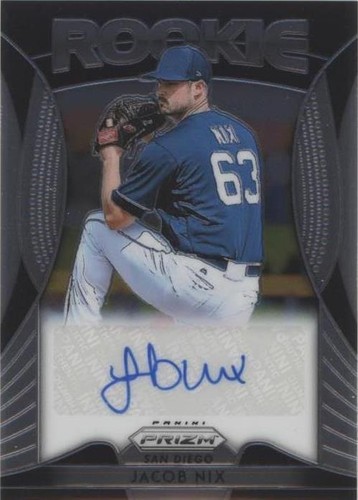 2019 Panini Prizm - Jacob Nix #RA-JN