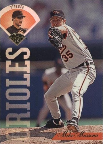 1995 Leaf - Mike Mussina #387