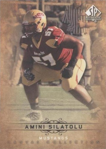 2012 SP Authentic Amini Silatolu #CC-31