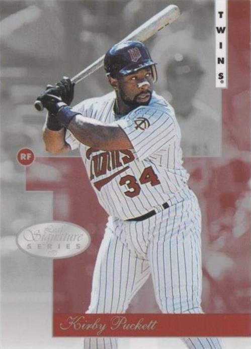 1996 Leaf Signature Series - Kirby Puckett #99