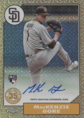 2022 Topps Update Series - MacKenzie Gore #T87CA-MG