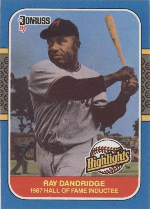 1987 Donruss Highlights - Ray Dandridge #18