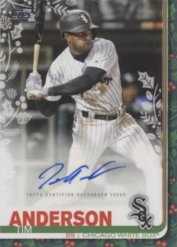 2019 Topps Holiday - Tim Anderson #WHA-TA