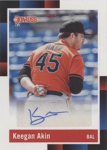2022 Panini Donruss - Keegan Akin #R88S-KA