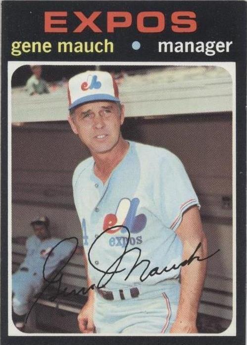 Topps 1971 - Gene Mauch #59