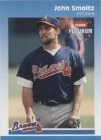 2002 Fleer Platinum - John Smoltz #90
