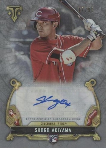 2020 Topps Triple Threads - Shogo Akiyama #RAC-SA