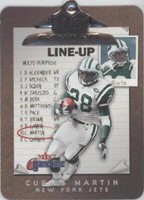 2001 Fleer Game Time Curtis Martin #6 E