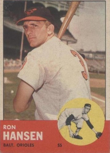 1963 Topps - Ron Hansen #88
