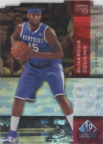 2010-11 SP Authentic - DeMarcus Cousins #F/X-34