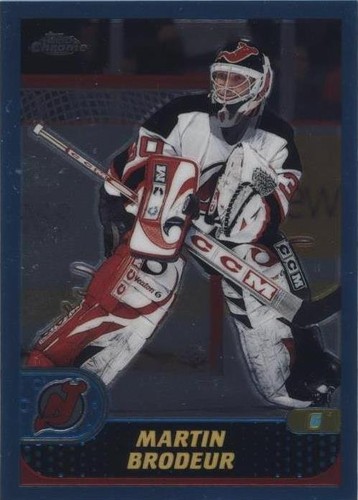 2001-02 Topps Chrome - Martin Brodeur #3