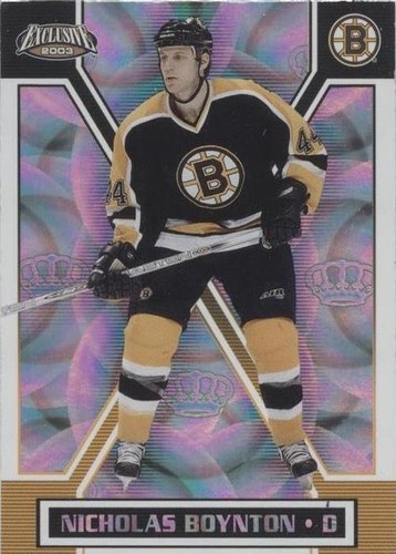 2002-03 Pacific Exclusive - Nick Boynton #10