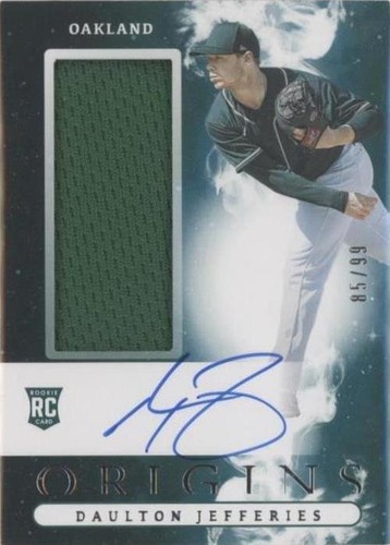 2021 Panini Chronicles - Daulton Jefferies #OJA-DJ