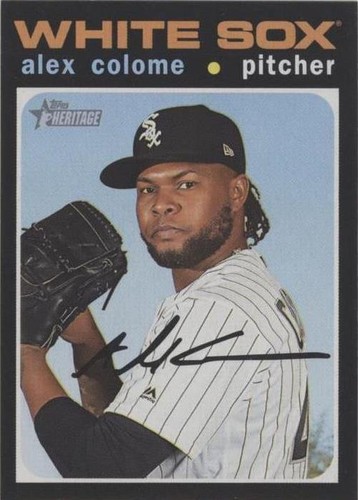 2020 Topps Heritage - Alex Colomé #377