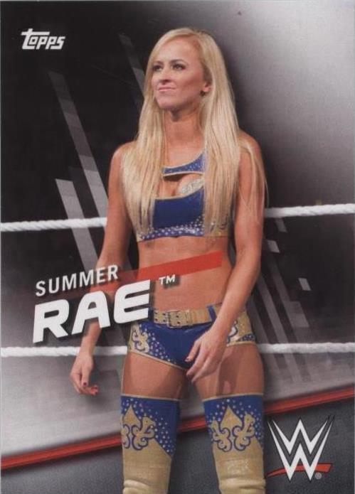 2016 Topps WWE Divas Revolution - Summer Rae #35