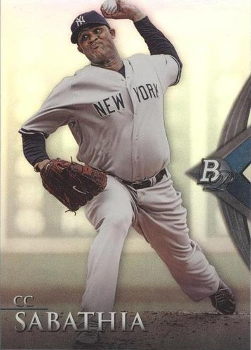 2014 Bowman Platinum - C.C. Sabathia #34