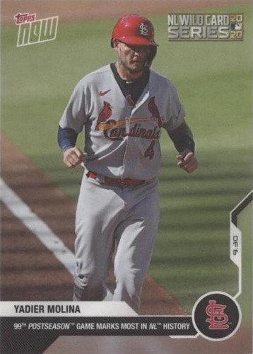 2020 Topps Now - Yadier Molina #340
