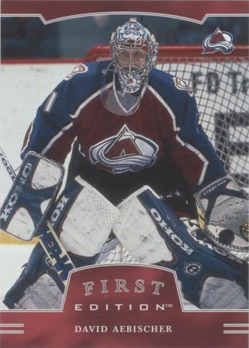 2002-03 In the Game Be A Player First Edition - David Aebischer #013