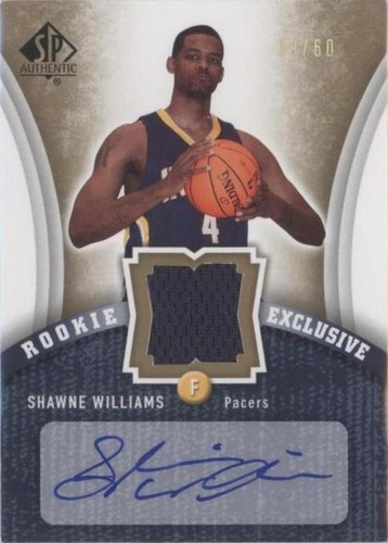 2006-07 SP Authentic - Shawne Williams #RE-WI