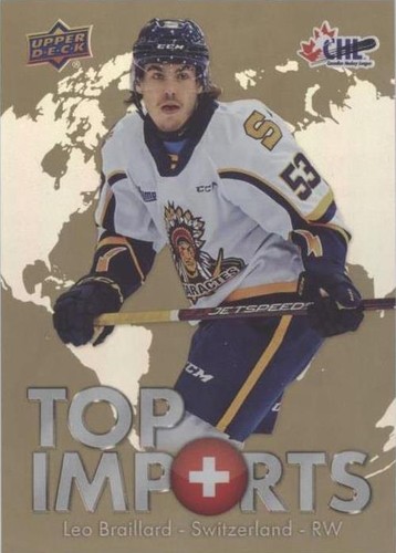 2022-23 Upper Deck CHL - Leo Braillard #TI-23