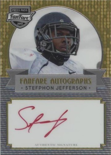 2013 Press Pass Fanfare Stefphon Jefferson #FF-SJ