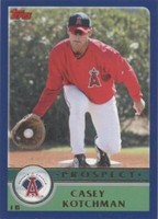 2003 Topps Traded & Rookies - Casey Kotchman #T131