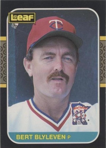 1987 Leaf Canadian - Bert Blyleven #100