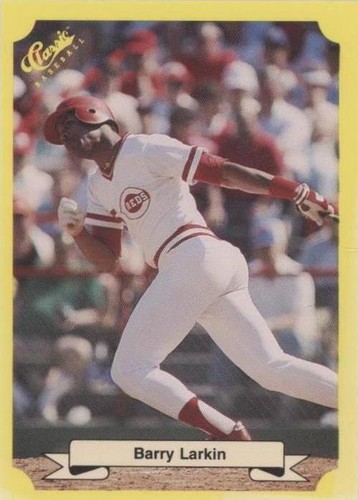 1987 Classic Update Yellow Travel Edition - Barry Larkin #133