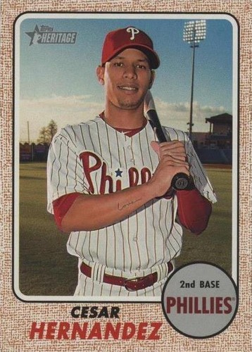 2017 Topps Heritage - Cesar Hernandez #294