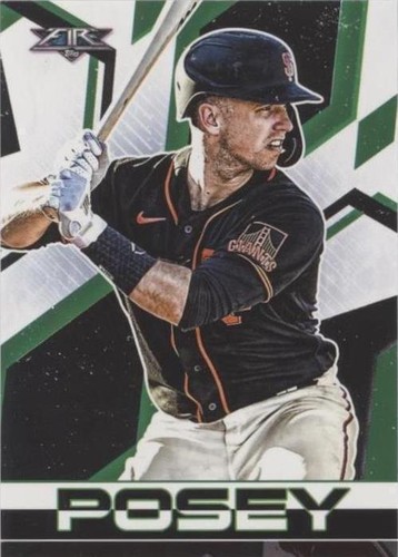 2021 Topps Fire - Buster Posey #177