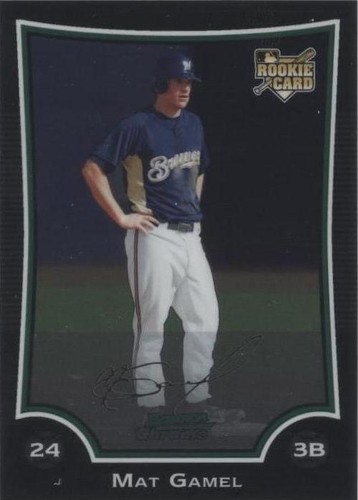 2009 Bowman Chrome - Mat Gamel #200