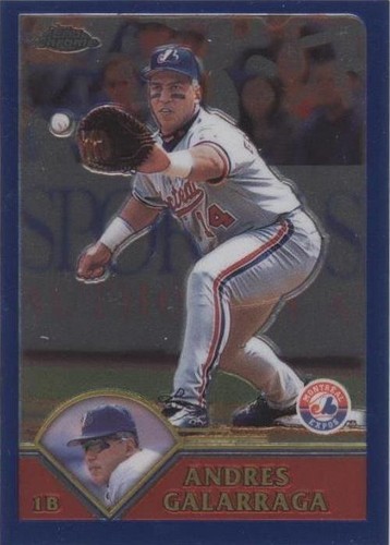 2003 Topps Chrome - Andres Galarraga #181
