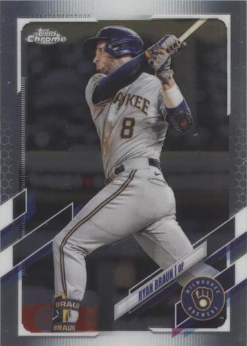 2021 Topps Chrome - Ryan Braun #164