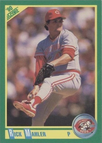 1990 Score - Rick Mahler #87