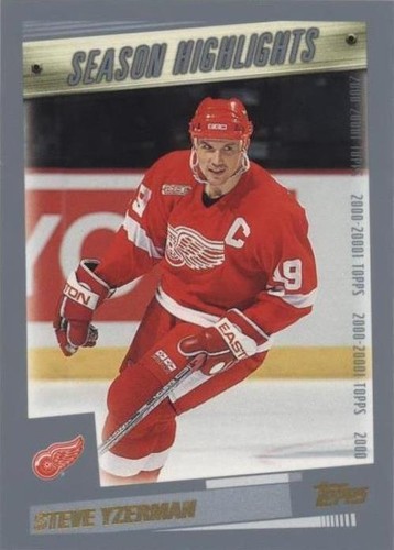 2000-01 Topps - Steve Yzerman #329