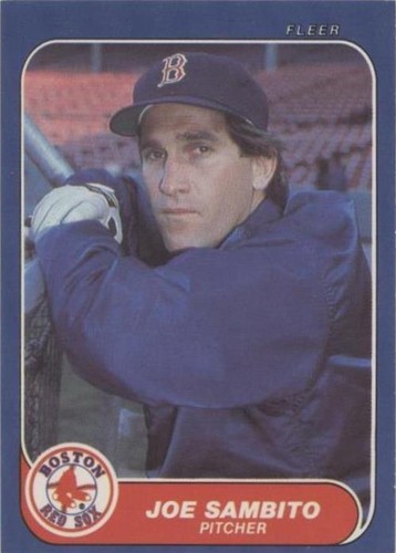 1986 Fleer Update - Joe Sambito #U-101