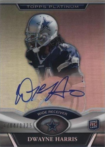 2011 Topps Platinum Dwayne Harris #128