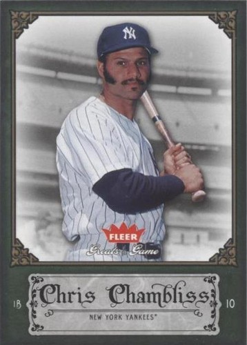 2006 Fleer Greats of the Game - Chris Chambliss #22