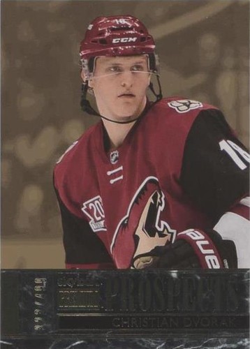 2016-17 Upper Deck Fleer Showcase - Christian Dvorak #S6