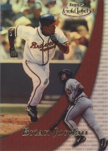 2000 Topps Gold Label - Brian Jordan #72