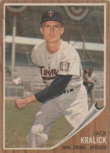 1962 Topps - Jack Kralick #346