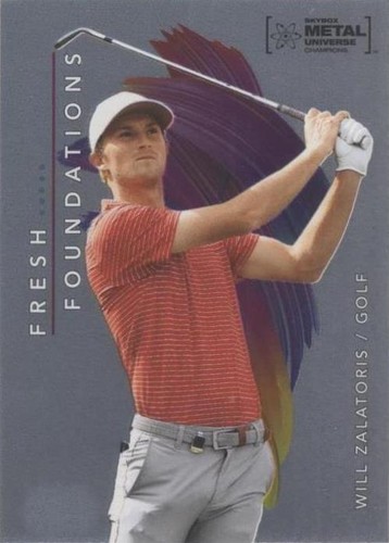 2022 Skybox Metal Universe Champions - Will Zalatoris #FF19