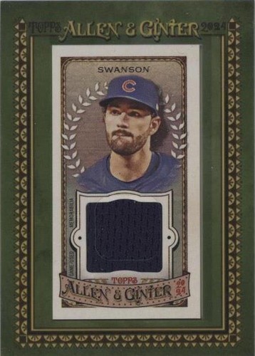2024 Topps Allen & Ginter - Dansby Swanson #MFR-DS