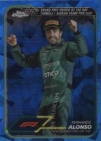 2024 Topps Chrome Sapphire Edition Formula 1 - Fernando Alonso #159