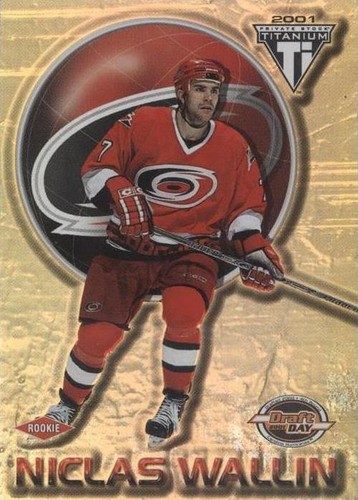 2000-01 Pacific Private Stock Titanium Draft Edition - Niclas Wallin #156