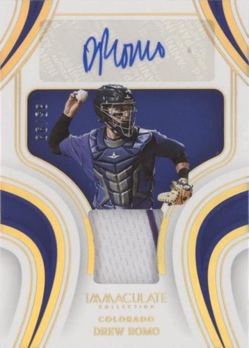 2023 Panini Immaculate Collection - Drew Romo #IMS-DR